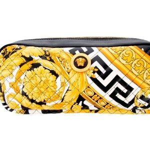 Versace Leather Leather Belt Bag (Medusa Insignia)